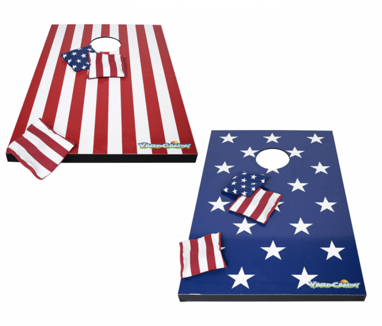 American Flag Corn Hole Set